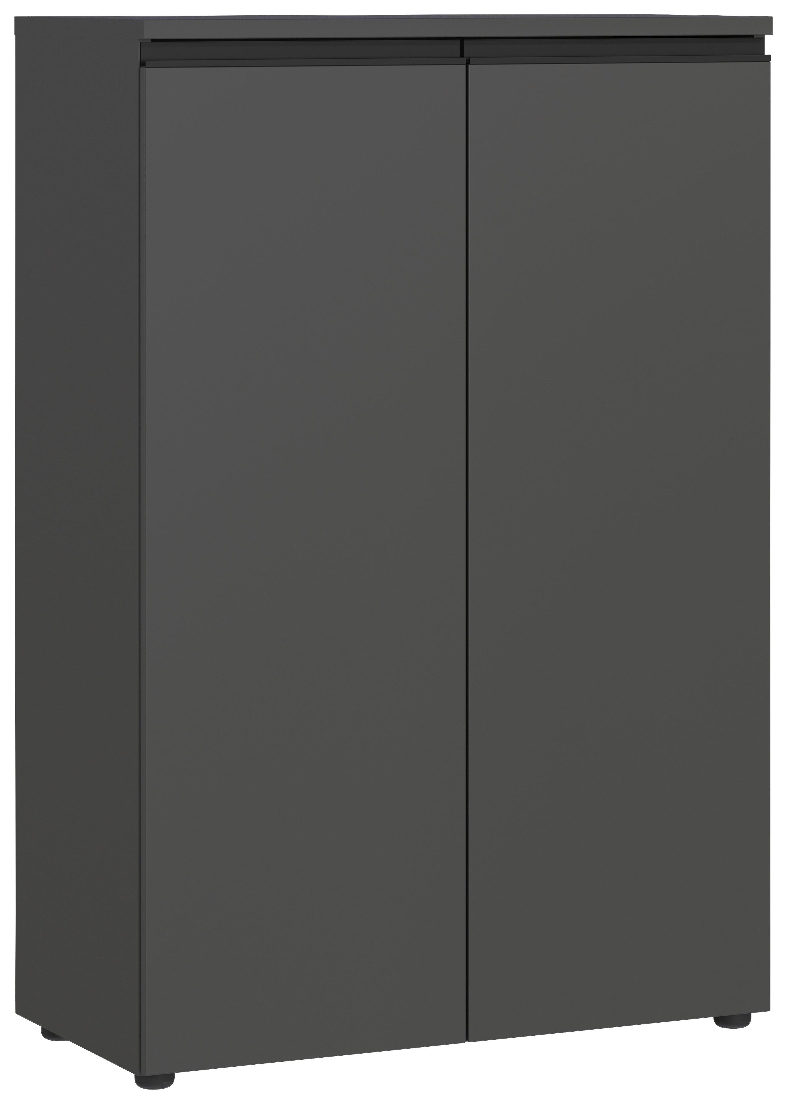 Aktenschrank Bedano Graphitfarben B: 81cm - Graphitfarben, MODERN, Holzwerkstoff (81/120/40cm) - Germania