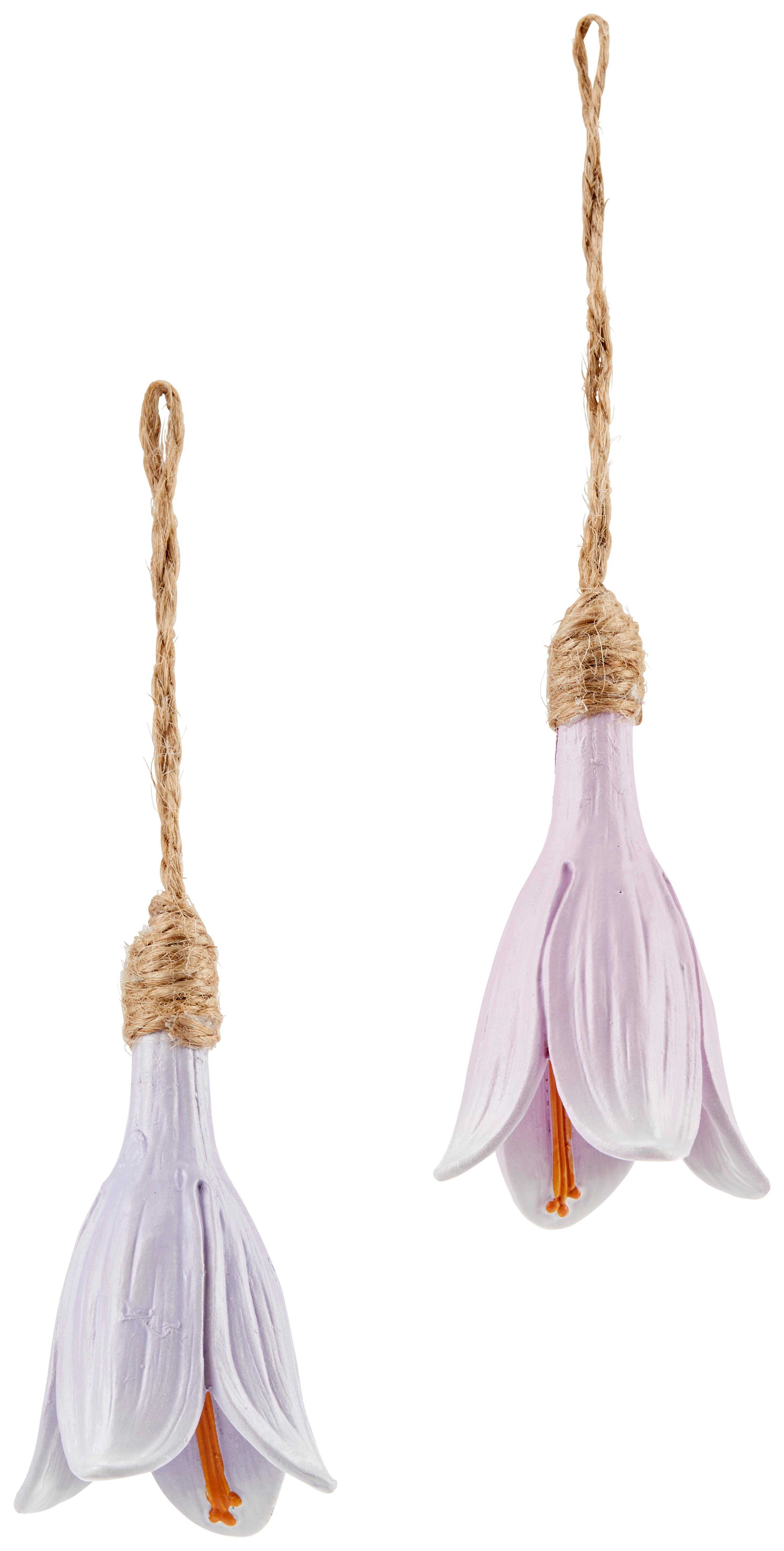 Dekohänger Amalia - Lila/Rosa, Basics, Stein (4/8cm) - Luca Bessoni