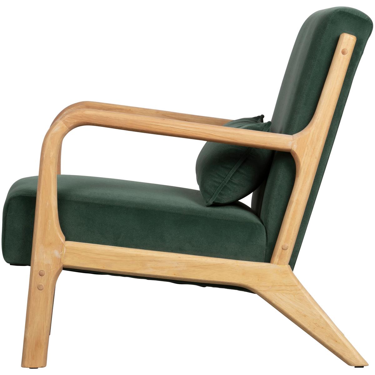Sessel Mark Grün B: 67cm - Grün, Design, Holz/Textil (67/75/82cm) - Livetastic