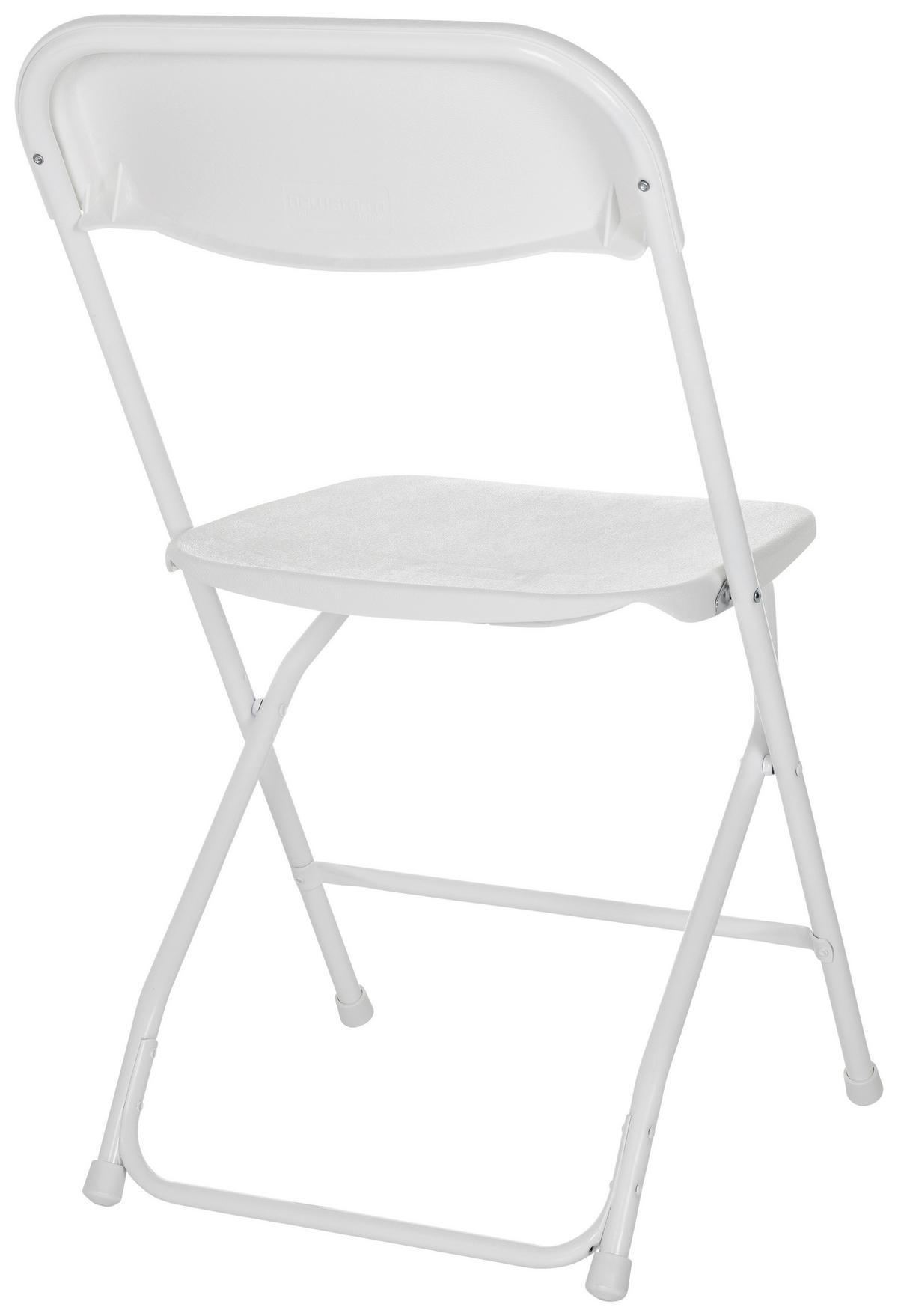 Klappstuhl Tudela Xxl W - Weiß, Basics, Kunststoff (46/80/50cm) - MID.YOU