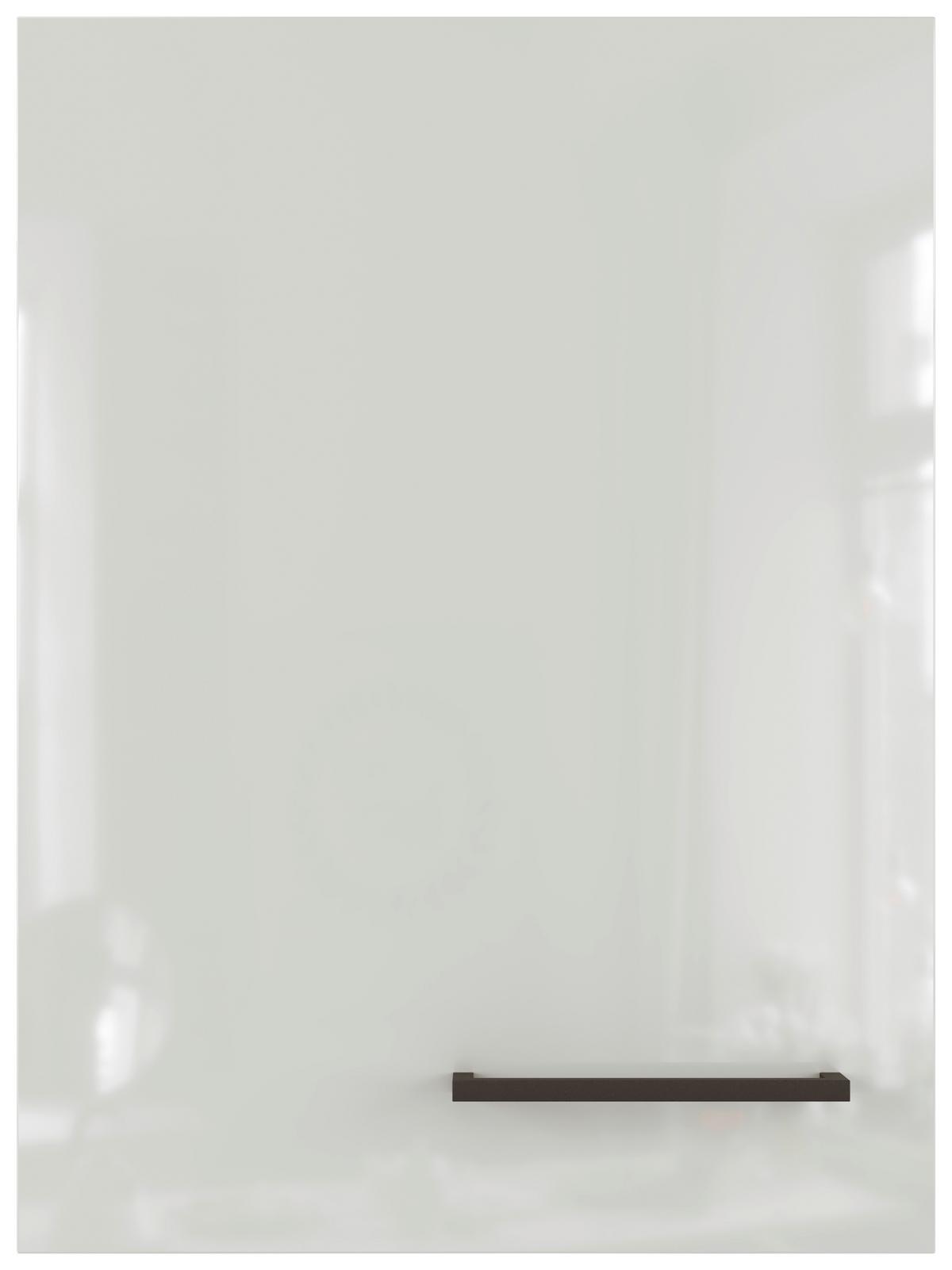 Kuchyňská horní skříňka LEVI LEVI - šedá/černá, Moderní, kov/kompozitní dřevo (40/54/32cm) - FlexWell