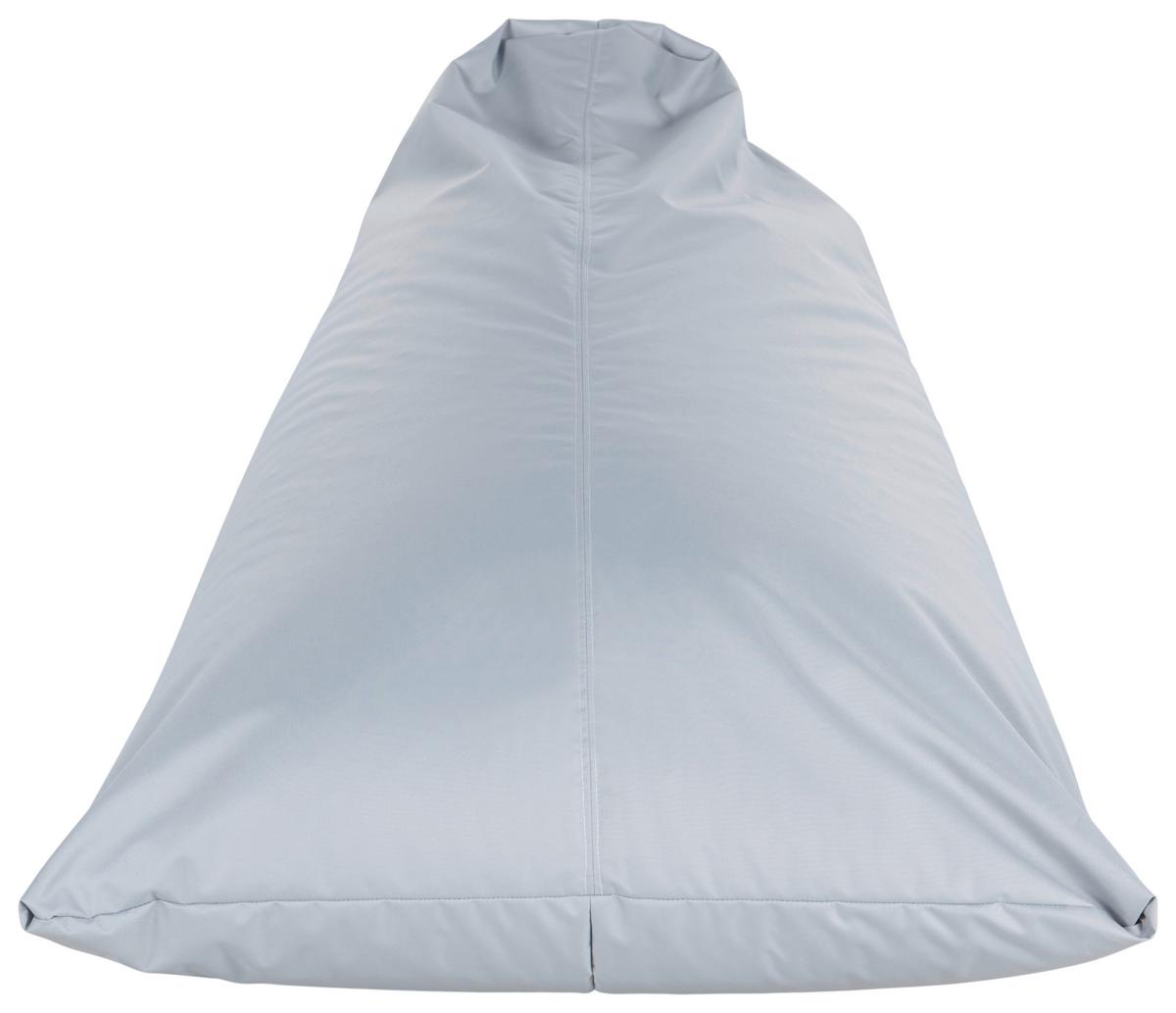 Sitzsack Relax Lounger Joker Grau, Outdoor, Polystyrol - Grau, Basics, Textil (130/40/170cm) - Ondega