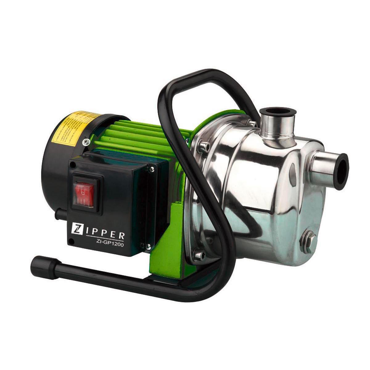 Gartenpumpe 12000w 3800 L/h - Grün, Basics, Metall (22/24,5/36,5cm) - Zipper