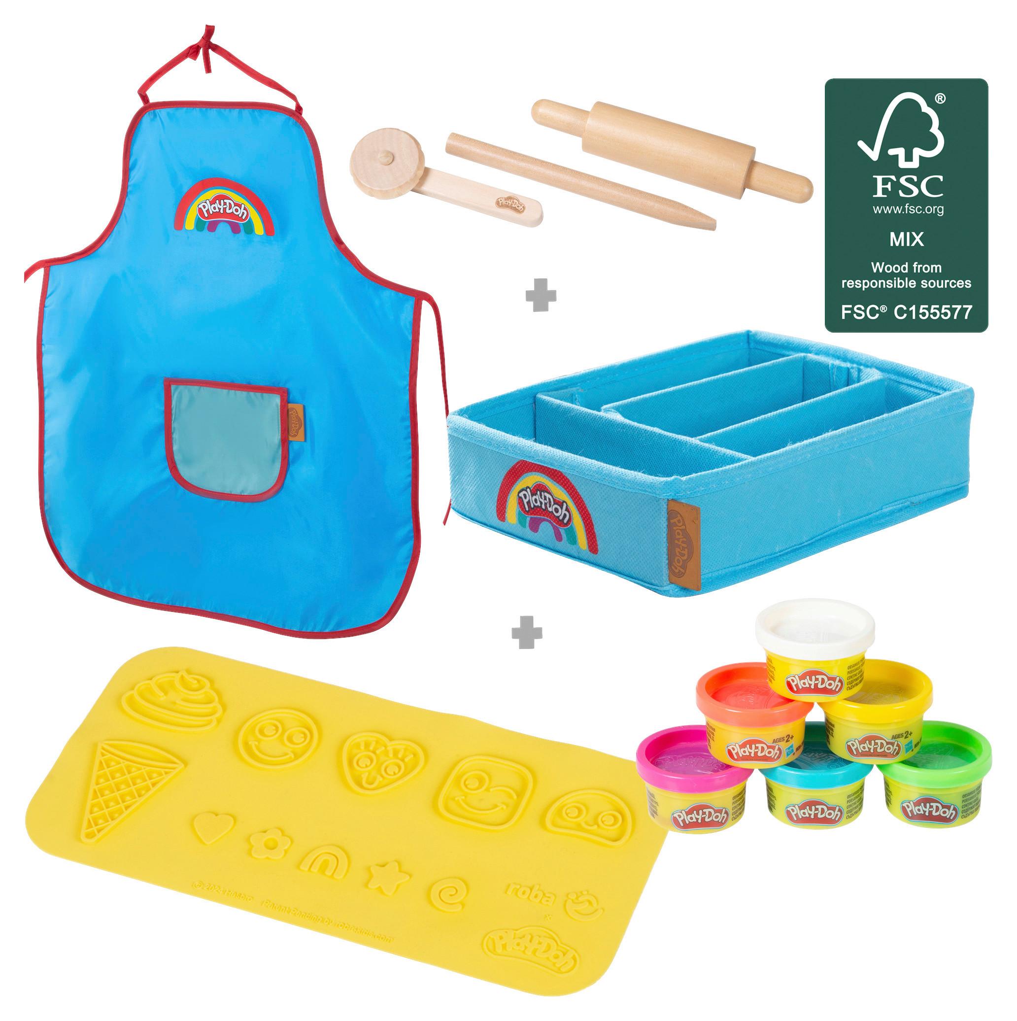 Kinderspielset Play Doh - Multicolor, Naturmaterialien/Holz