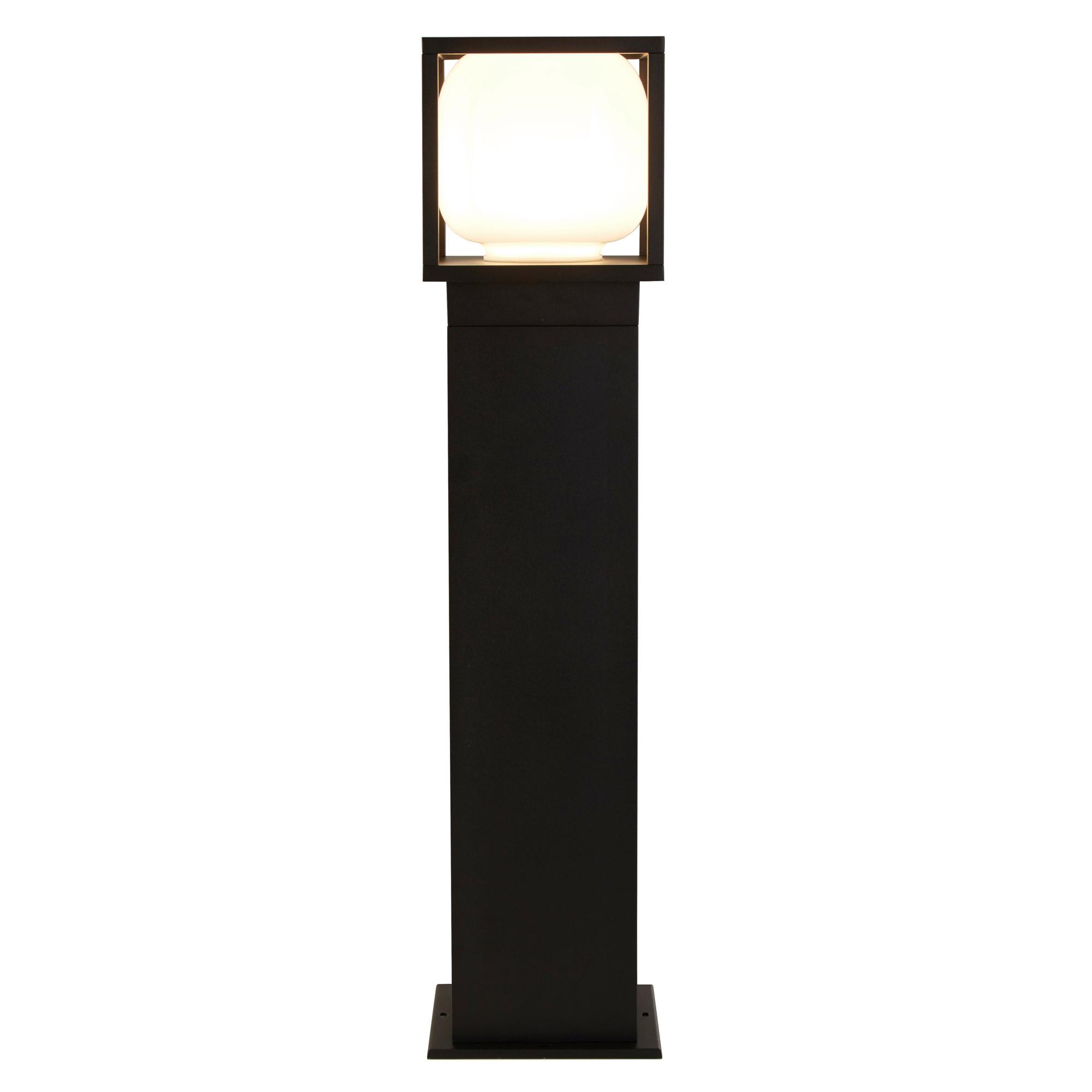 LED-Außenleuchte Athens Outdoor 38141-650 - Schwarz/Weiß, Basics, Kunststoff/Metall (15/65cm)