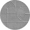 Hochflorteppich Art 80 X 80 1121 Silver - Silberfarben, Basics, Textil (80cm) - Novel