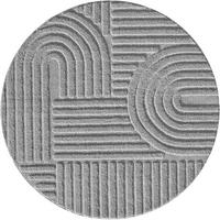 Hochflorteppich Art 80 X 80 1121 Silver - Silberfarben, Basics, Textil (80cm) - Novel