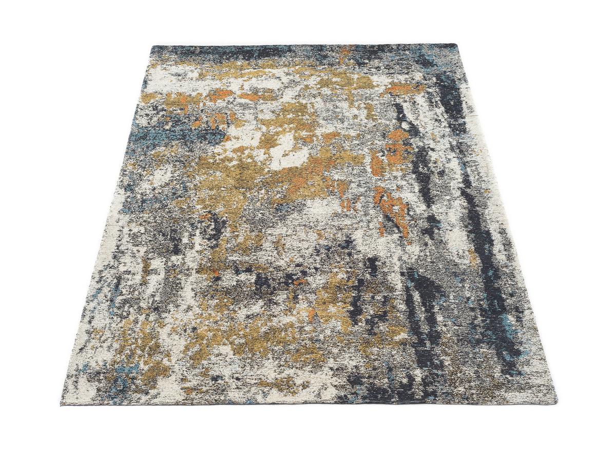 Webteppich bunt Rochelle 67x130 cm - Multicolor, Design, Textil (67/130cm) - Novel