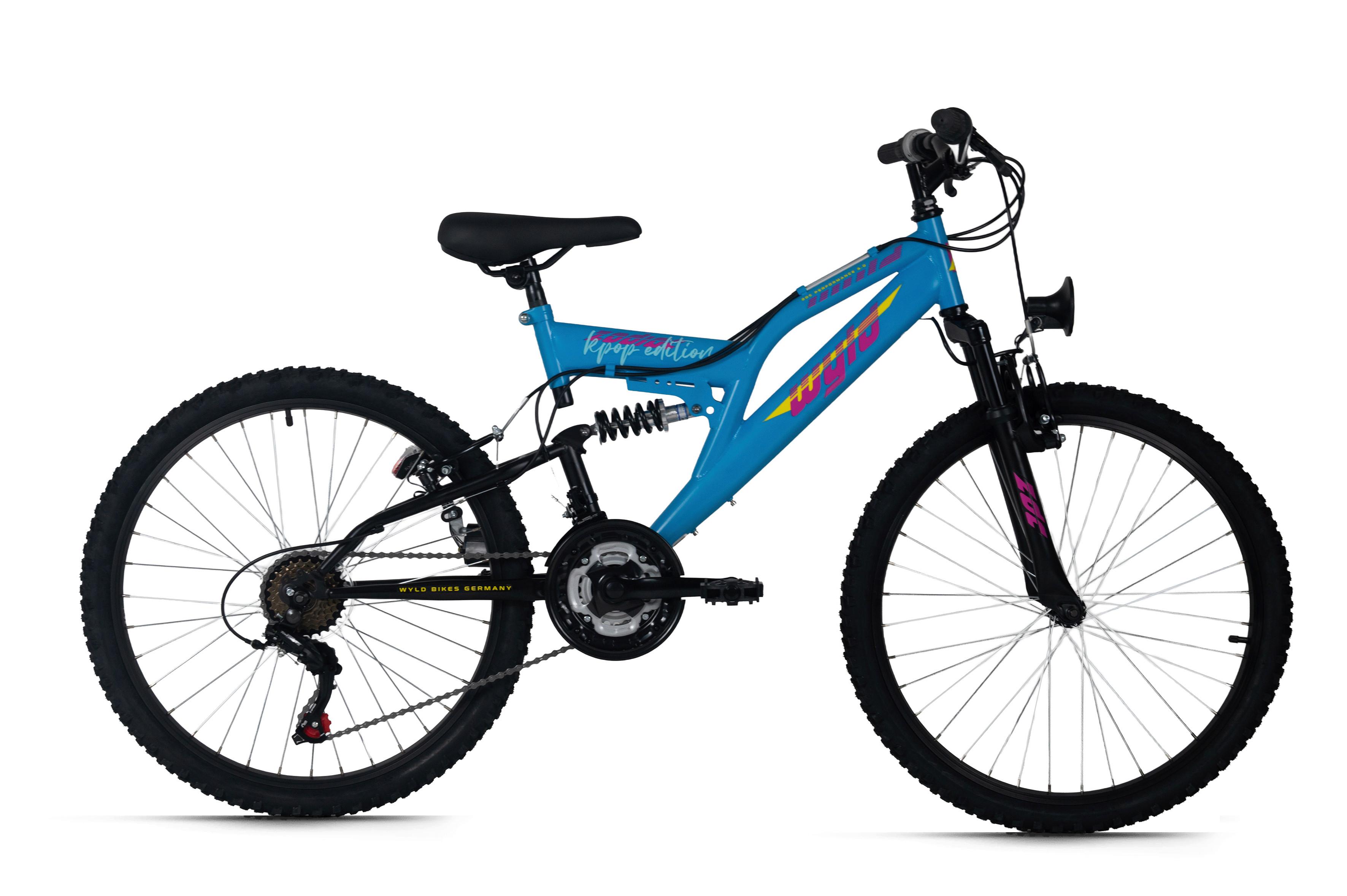 WYLD Kinder Mountainbike ATB blau - Blau, MODERN, Metall (25/140/60cm)