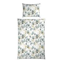 Bettwäsche Natalia - Türkis/Braun, ROMANTIK / LANDHAUS, Textil - James Wood
