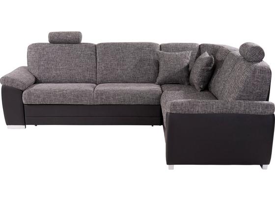 Sedací Souprava Sava - šedá/černá, Konvenční, dřevo/textil (262/212cm) Sedací Souprava Sava - šedá/černá, Konvenční, dřevo/textil (262/212cm)