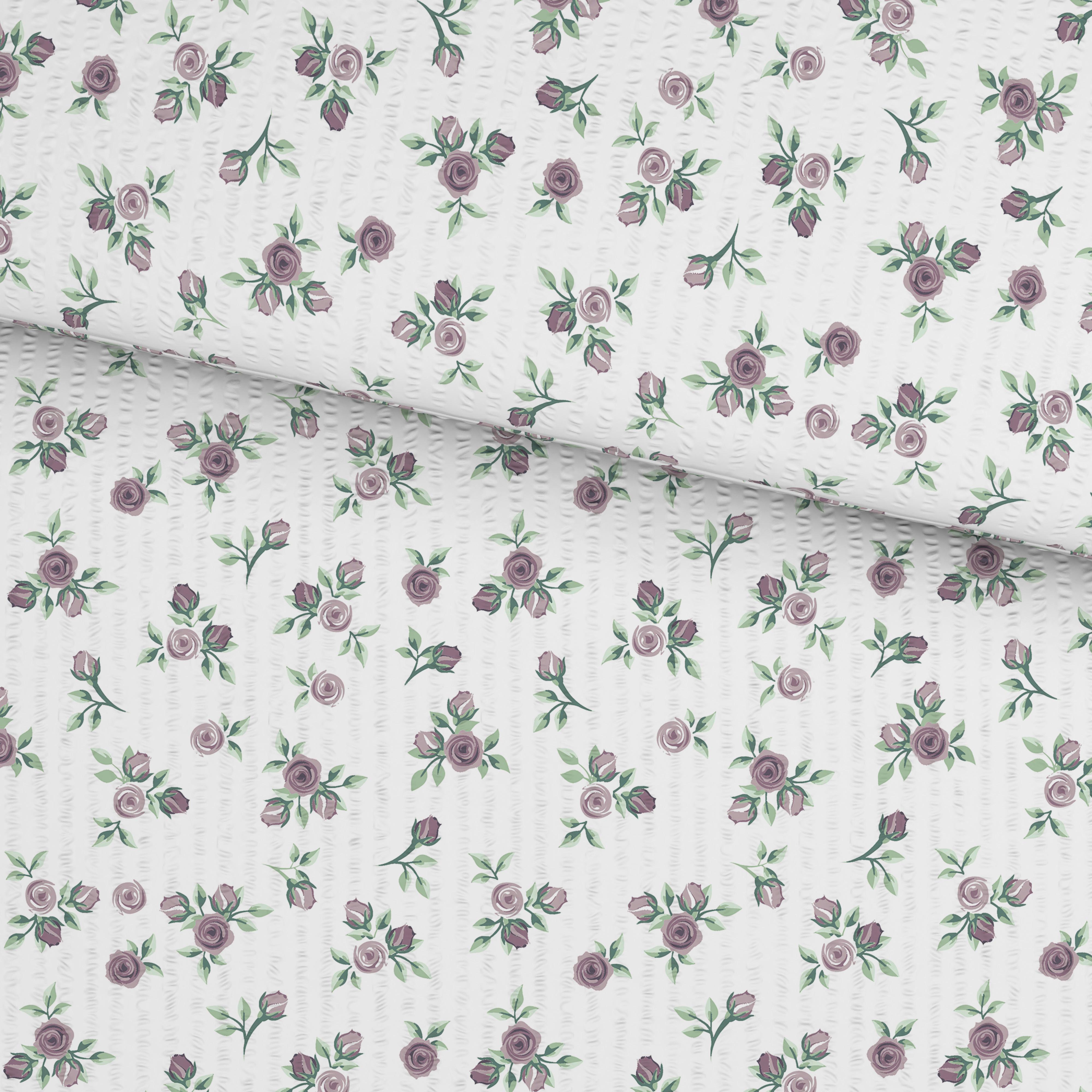Bettwäsche Roses - Weiß, ROMANTIK / LANDHAUS, Textil - James Wood