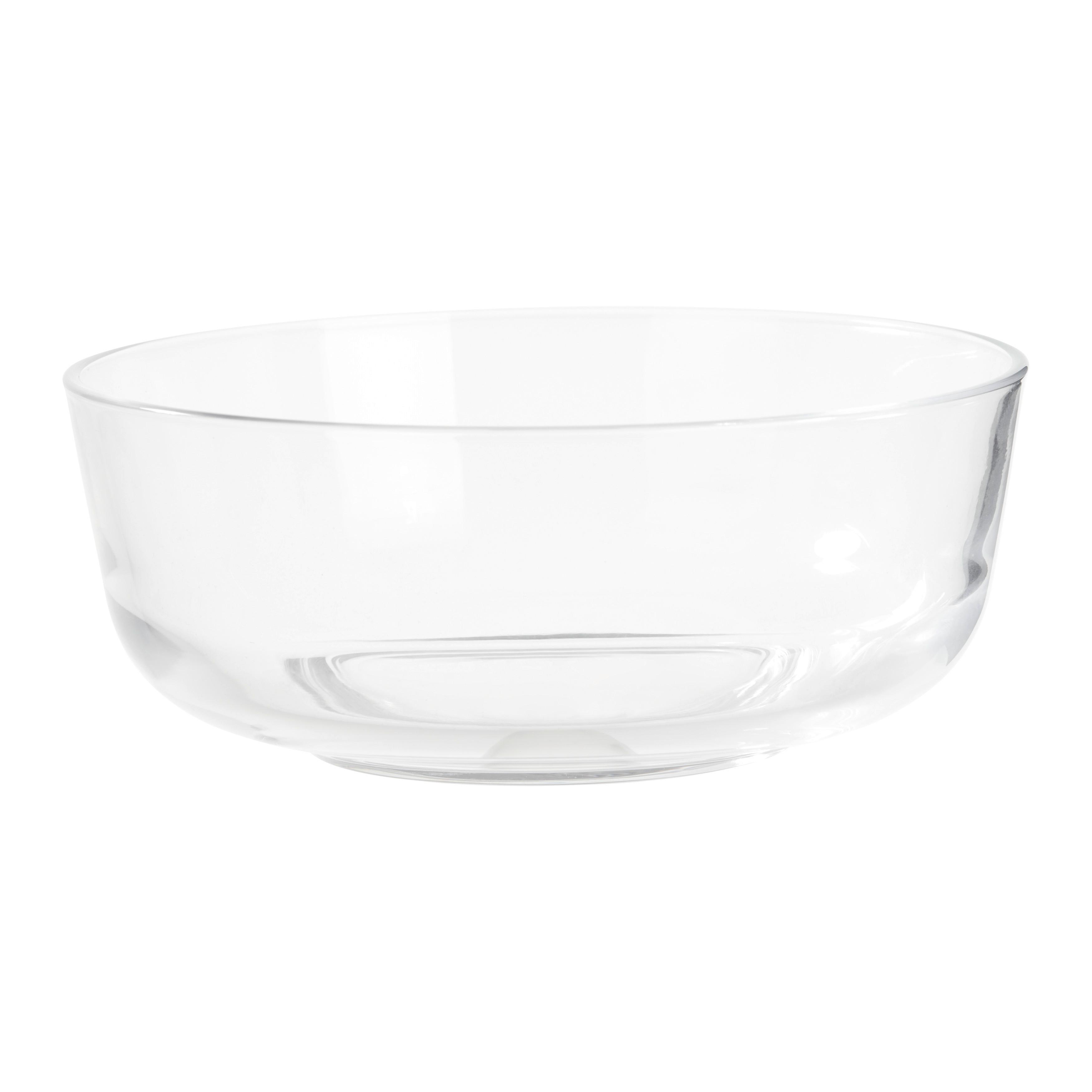 Miska BASIC - CA. 22,5CM - priehľadné, Konventionell, sklo (22,2/9cm) - Mömax