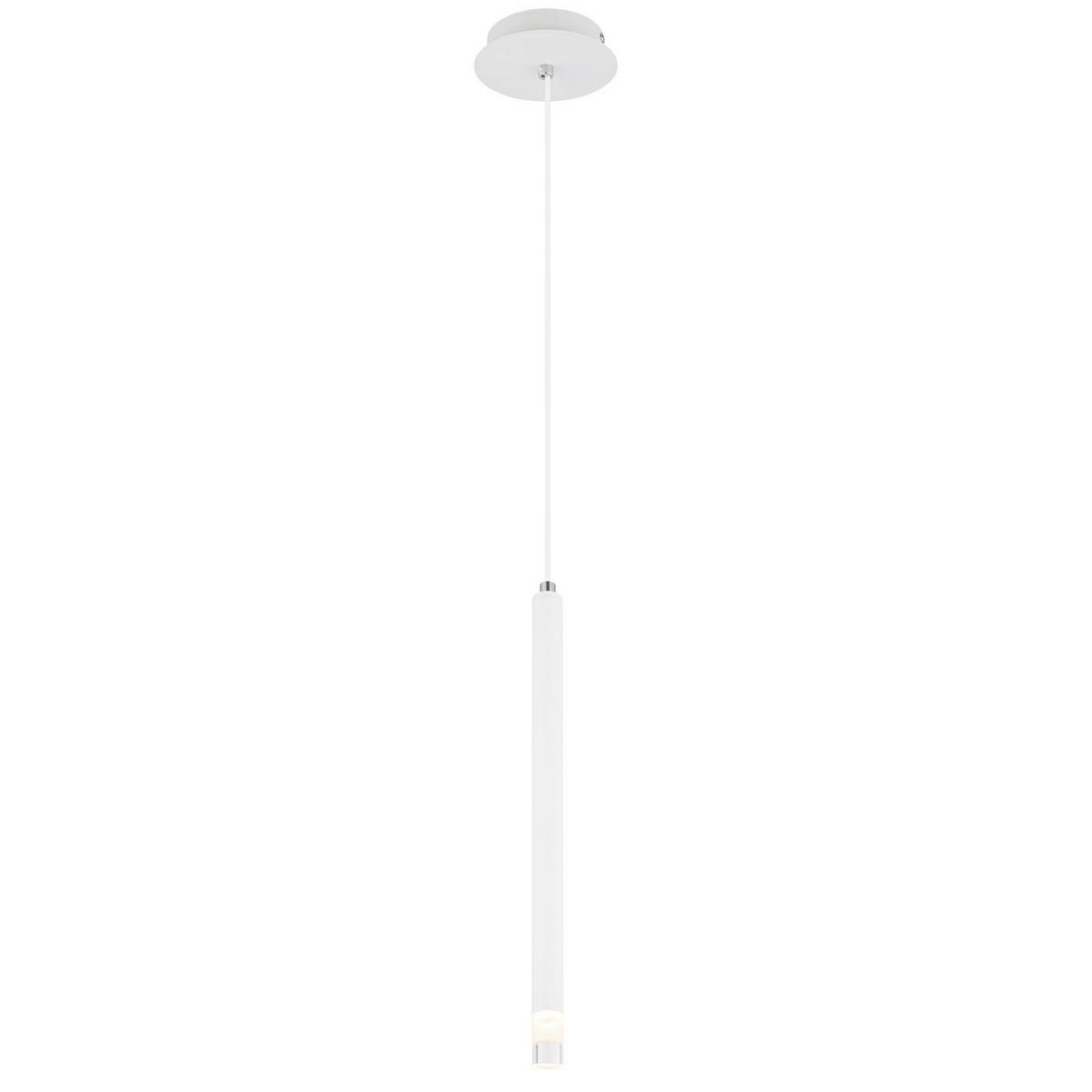 ZÁVESNÉ SVIETIDLO RYAN - číra/biela, Modern, kov/textil (12/120cm)