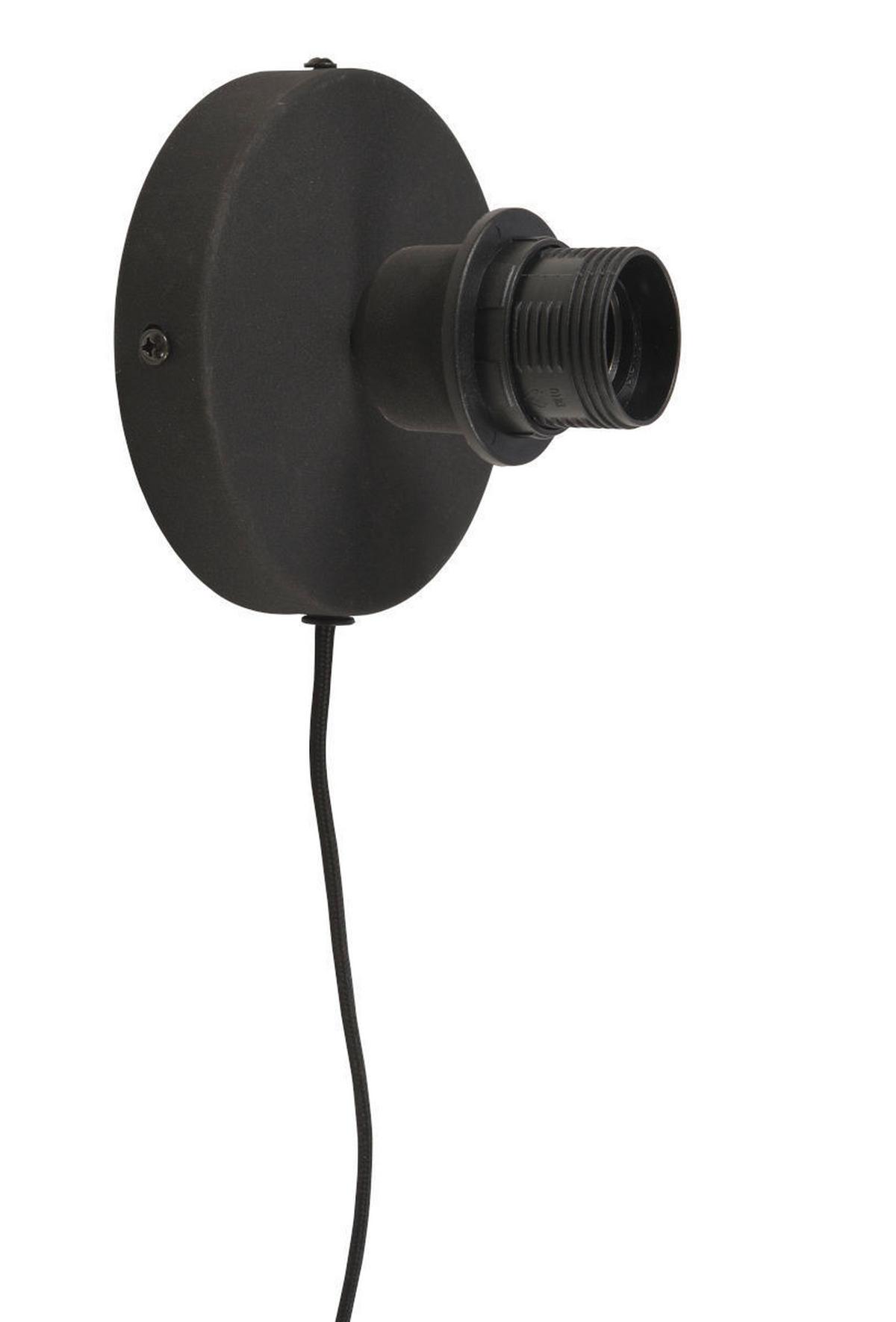 Wandleuchte Cango 1-Flammig Bambus Geflochten - Hellbraun, Natur, Naturmaterialien (63/38cm) - Good & Mojo