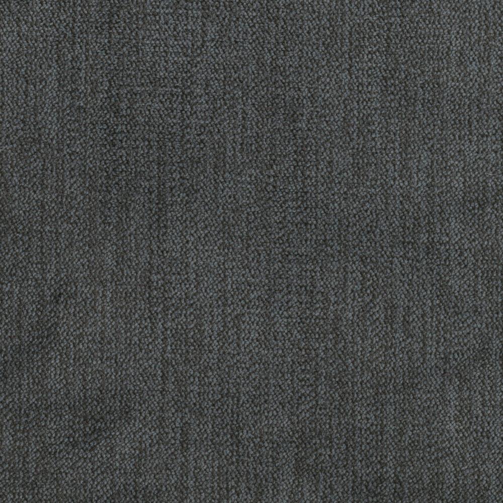 Polsterhocker Franzi Dunkelgrau H: 42 Cm - Dunkelgrau, KONVENTIONELL, Textil (140/42/80cm) - MID.YOU