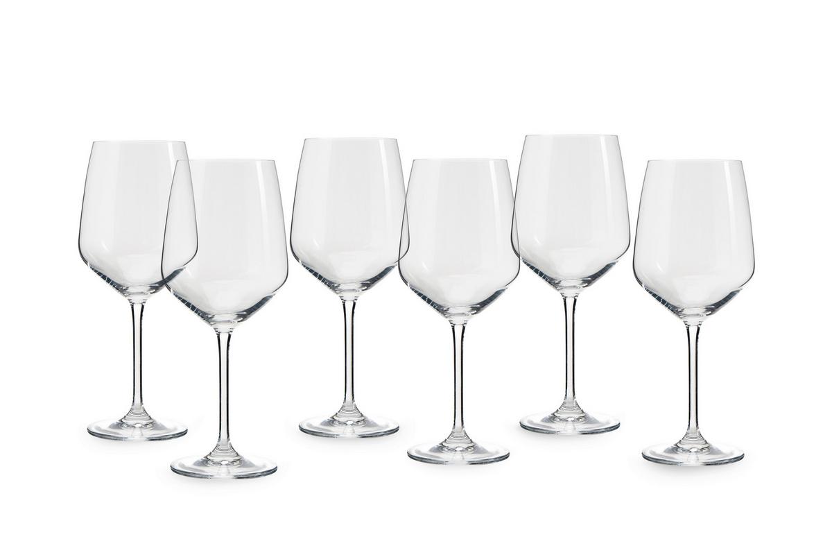 Gläserset Transparent D: 9,8 Cm - Transparent, Basics, Glas (9,8/23,3cm) - Echtwerk