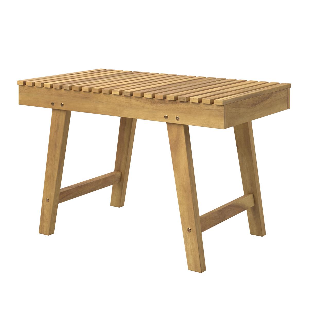 Gartenset Algier - Akaziefarben, MODERN, Holz (140/73/80cm) - Beldano