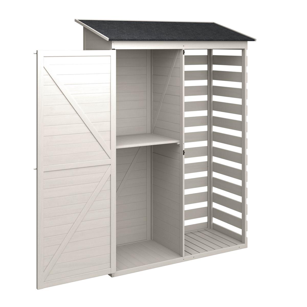 NÁŘAĎOVNA VERA - bílá, Moderní, dřevo (130/55/180cm) - Bessagi Garden