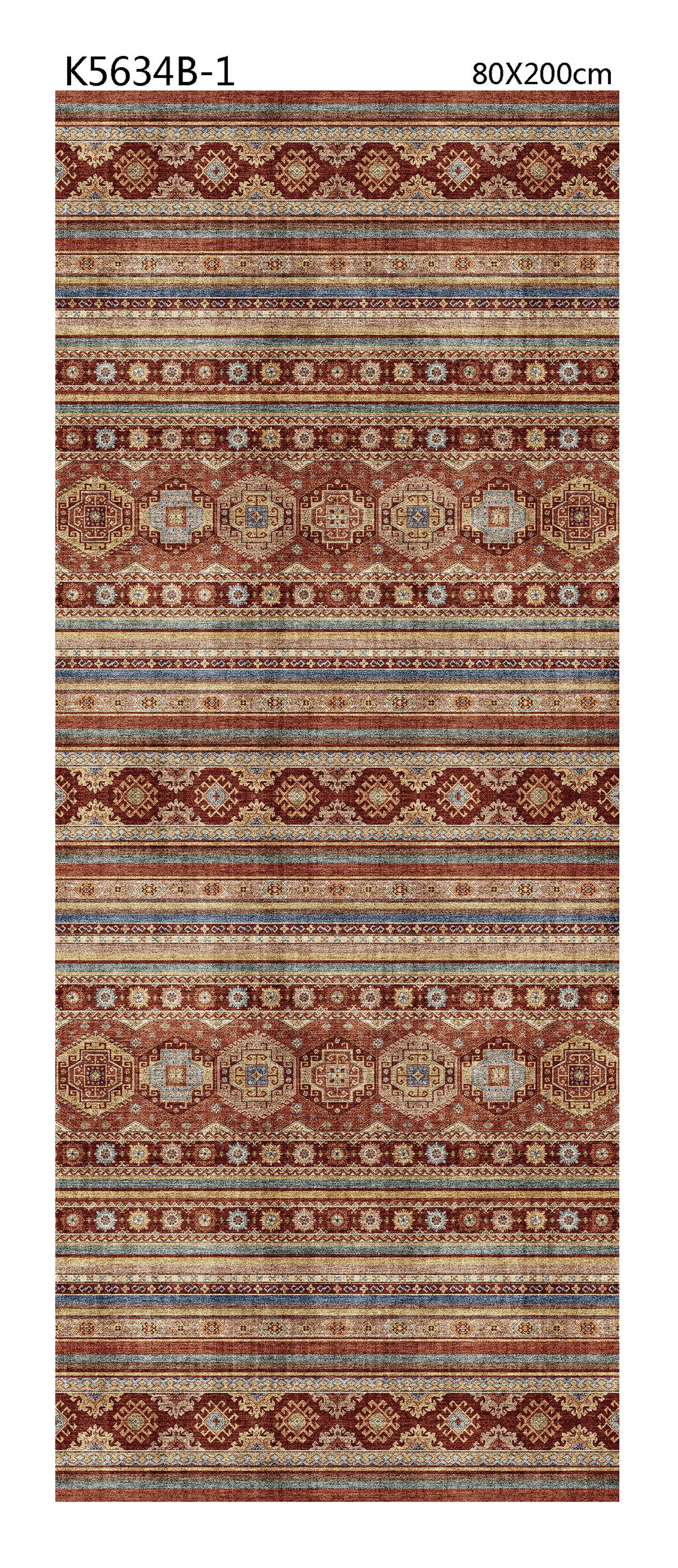 TKANÝ KOBEREC Israel 2, 80/200cm - terracotta, textil (80/200cm) - Mömax