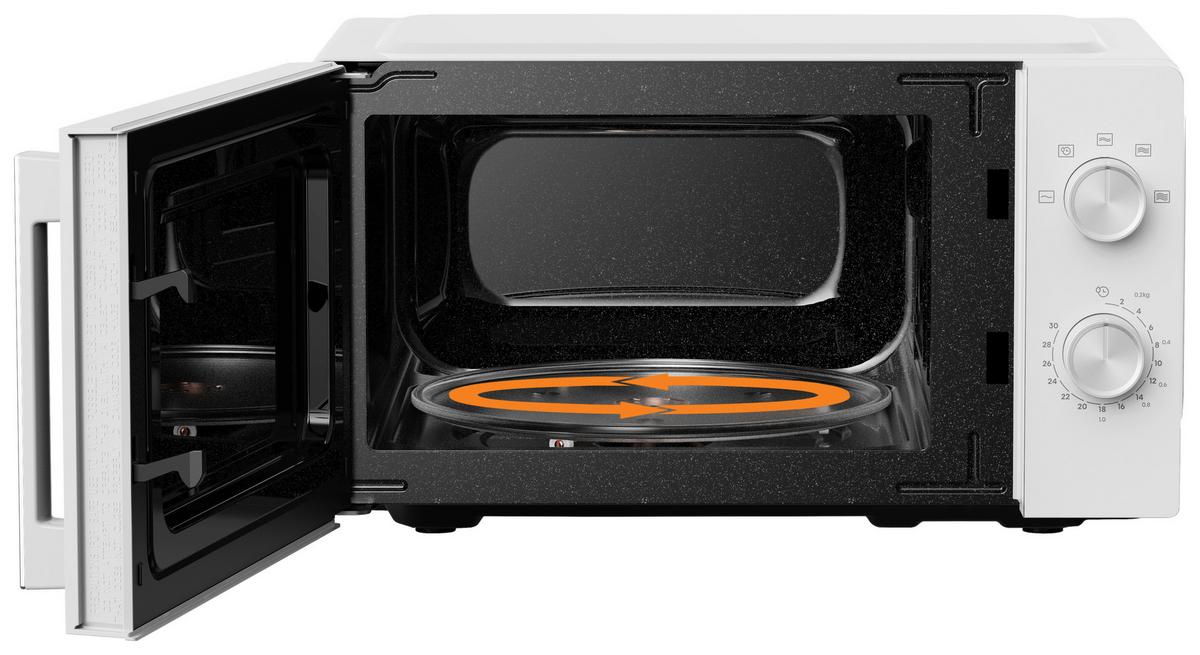 Mikrowelle 700w, 20 Liter - Weiß, Basics, Glas/Keramik (43,4/24,1/32,9cm) - Gorenje