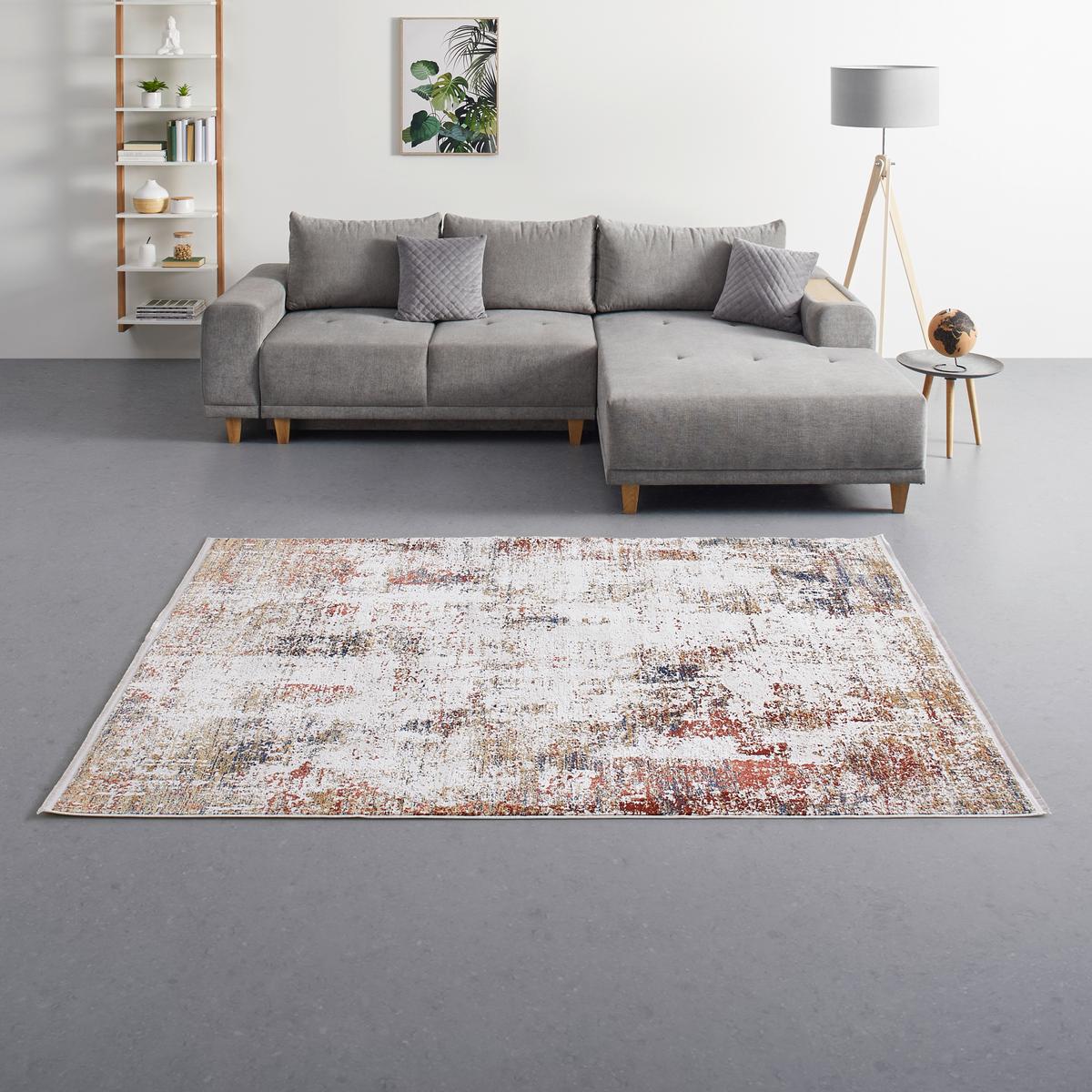 TKANÝ KOBEREC FLORENZ 1 - sivá, Modern, textil (120/170cm) - Premium Living
