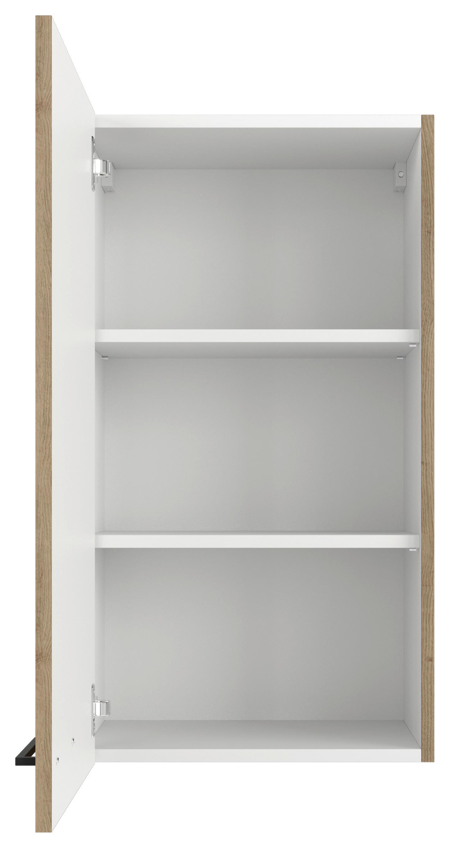 Küchenoberschrank Cara 50 cm Eiche Artisan 1 Drehtür - Eiche Artisan, KONVENTIONELL, Holzwerkstoff (50/89/32cm) - FlexWell