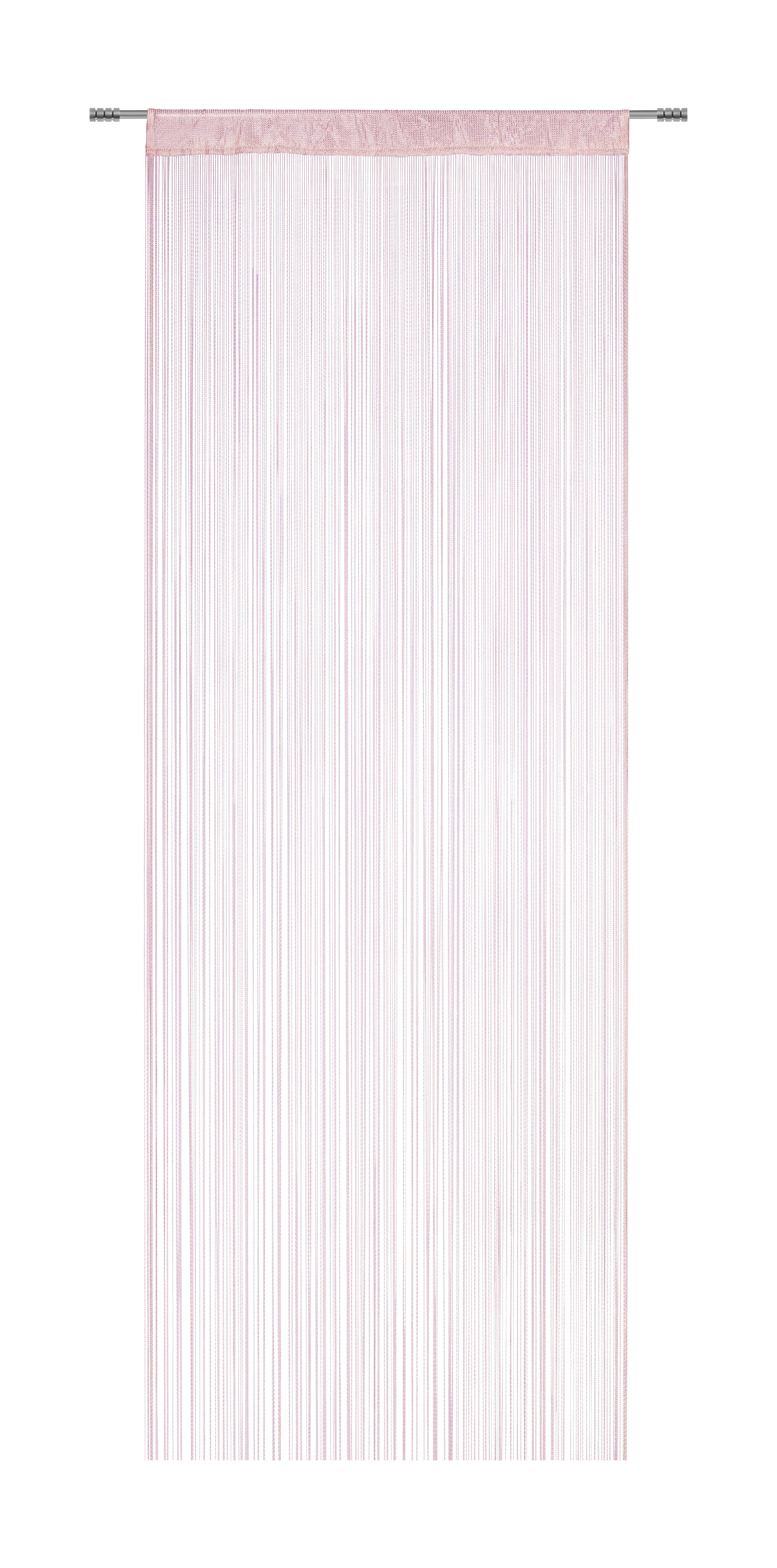Fadenstore Marietta - Rosa, KONVENTIONELL, Textil (90/245cm) - Ombra