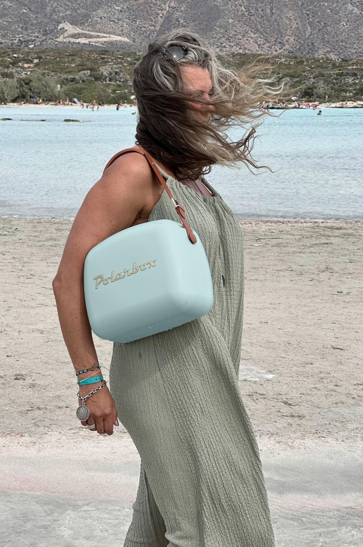 Chadící taška POLARBOX - 6L - světle modrá, Moderní, plast (30,3/18/24,2cm) - Polarbox