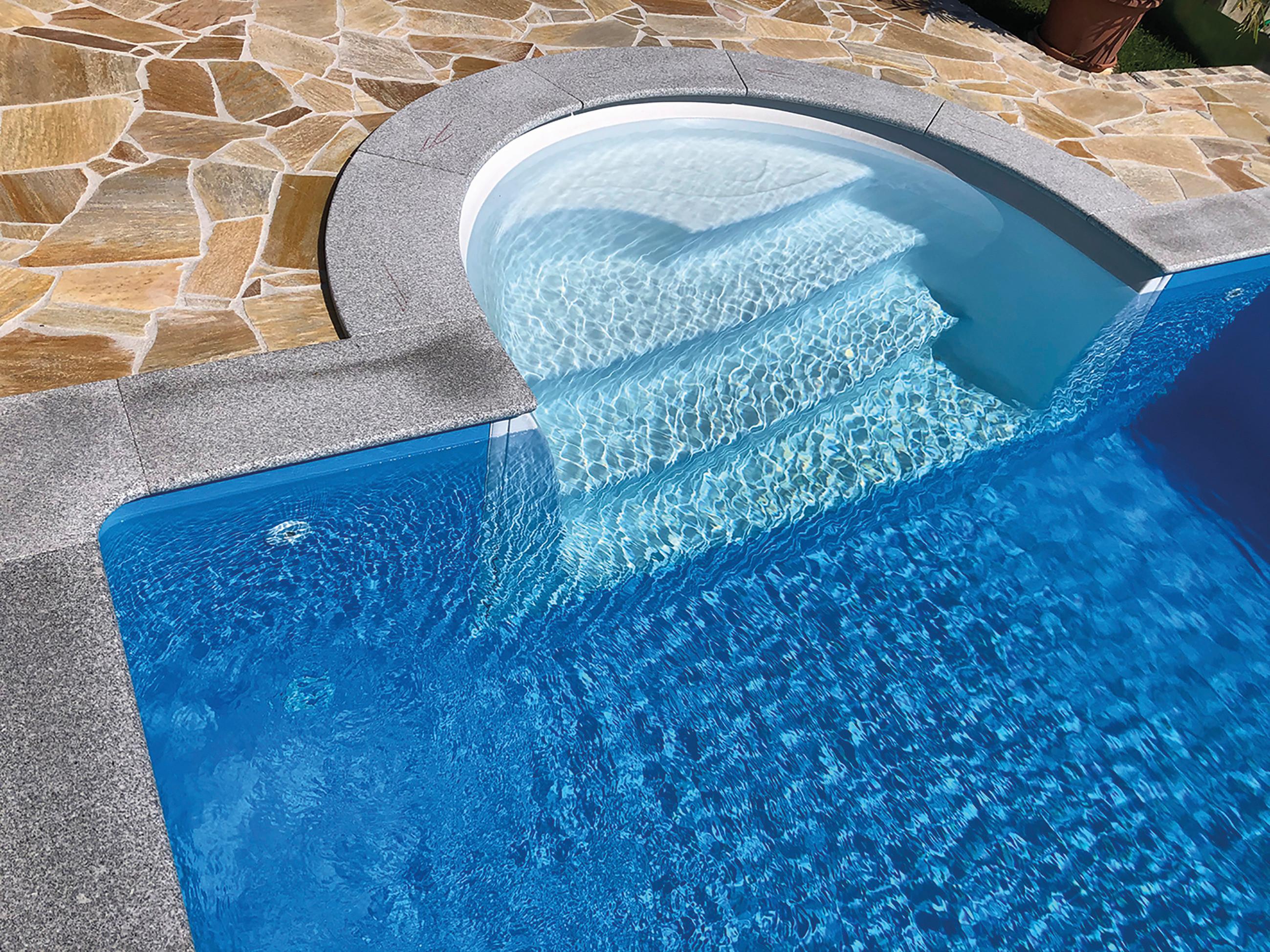 Schwimmbecken-Set Plus Gran Canaria mit Pumpe L: 600 cm - Blau, Basics, Kunststoff (600/300/150cm)