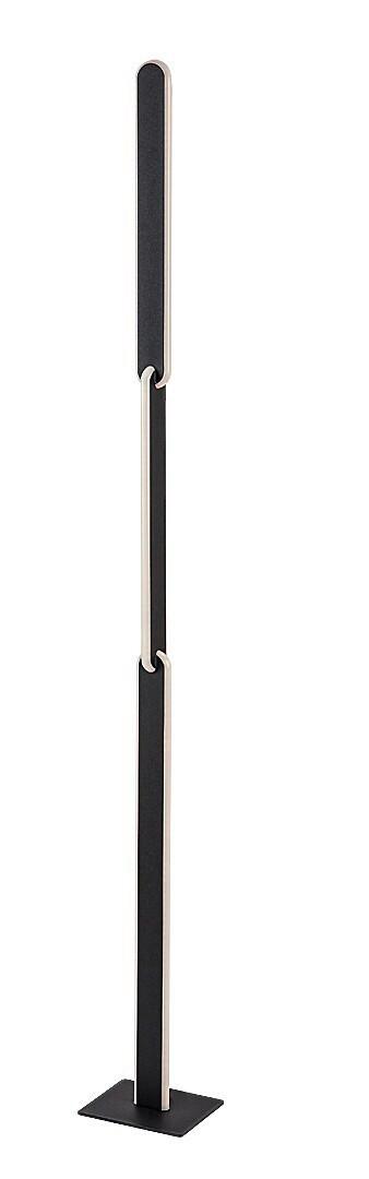 STOJACÍ LAMPA SINDRI - bílá/černá, Design, kov/plast (15/132/12cm)