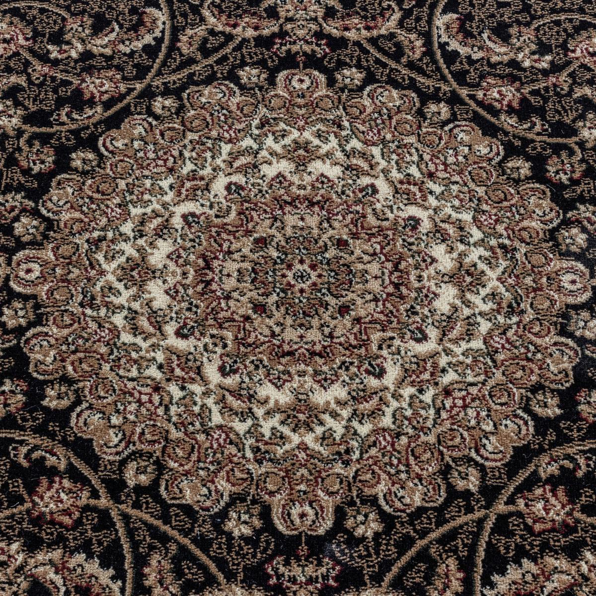 Webteppich Kashmir - Schwarz, KONVENTIONELL, Textil (300/400cm)