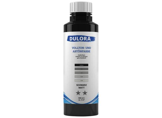 Abtönfarbe 500ml Schwarz Matt - Schwarz, Kunststoff (0,500l) - Dulora Abtönfarbe 500ml Schwarz Matt - Schwarz, Kunststoff (0,500l) - Dulora