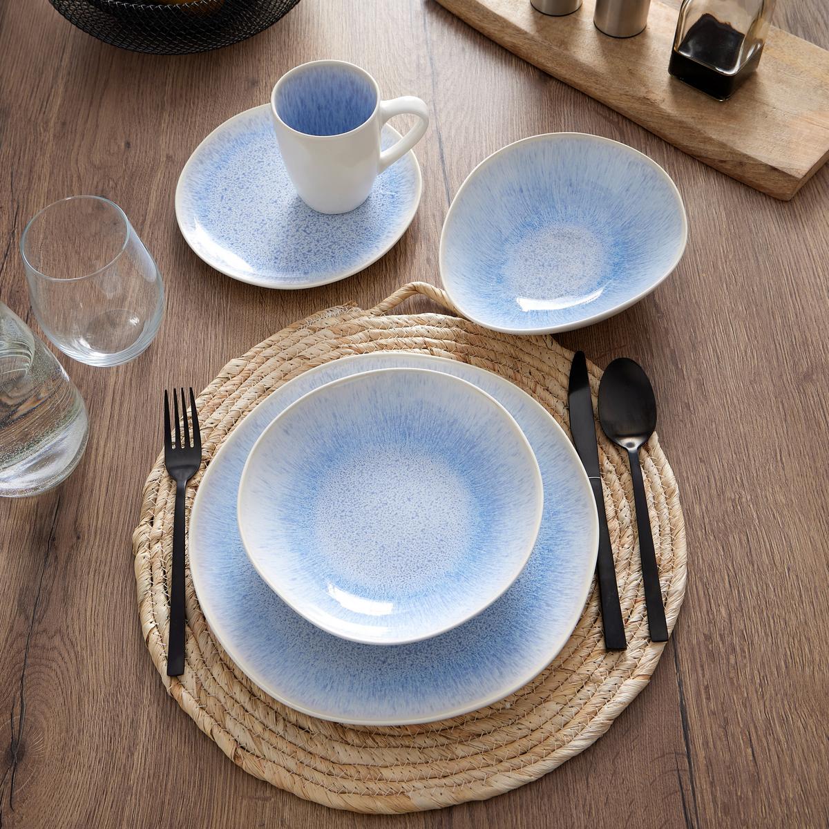 Suppenteller Emma - Blau, LIFESTYLE, Keramik (20cm) - James Wood