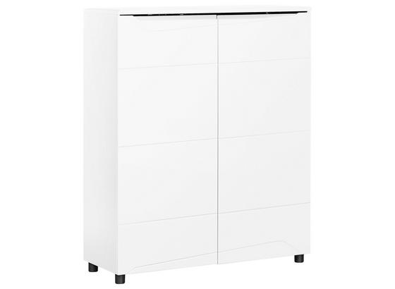 Highboard Newport 101,5cm Weiss - Weiß, MODERN, Holzwerkstoff (101.5/125/39cm) Highboard Newport 101,5cm Weiss - Weiß, MODERN, Holzwerkstoff (101.5/125/39cm)