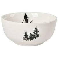 MÜSLISCHALE NORTH - Schwarz/Weiß, Design, Keramik (14/6cm) - Luca Bessoni