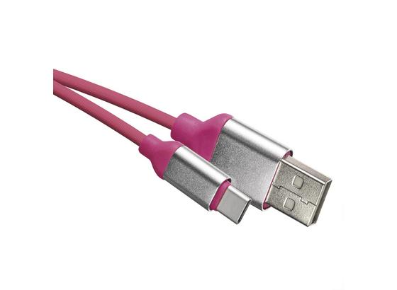 Usb Nabíjací Kábel Sm7025p - pink, Moderný, plast (8.5/13/2cm) Usb Nabíjací Kábel Sm7025p - pink, Moderný, plast (8.5/13/2cm)
