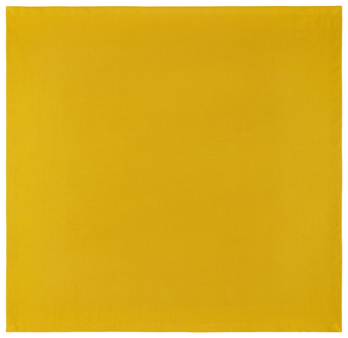 Obrus Steffi, 80/80cm, žltá - žltá, textil (80/80cm) - Mary's