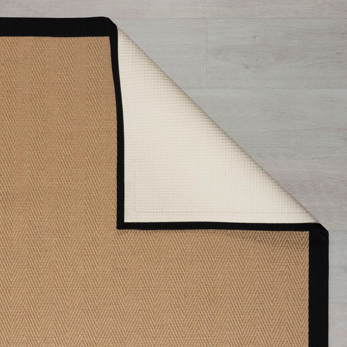 Flachwebteppich Kira - Schwarz, KONVENTIONELL, Textil (200/290cm)