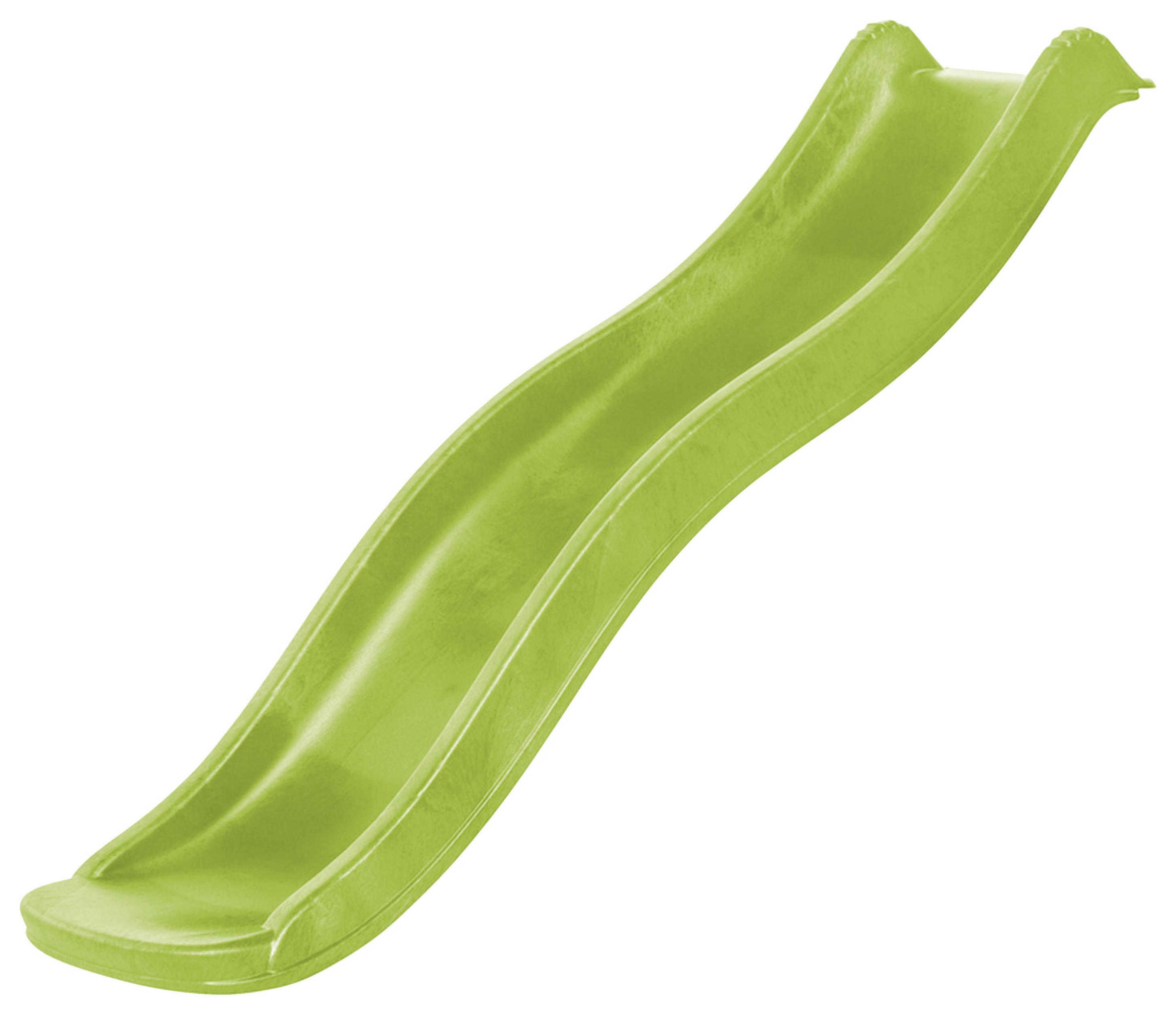 Kinderrutsche A039.090.10 - Grün, KONVENTIONELL, Kunststoff (41,5/17/180cm) - Ambia Garden