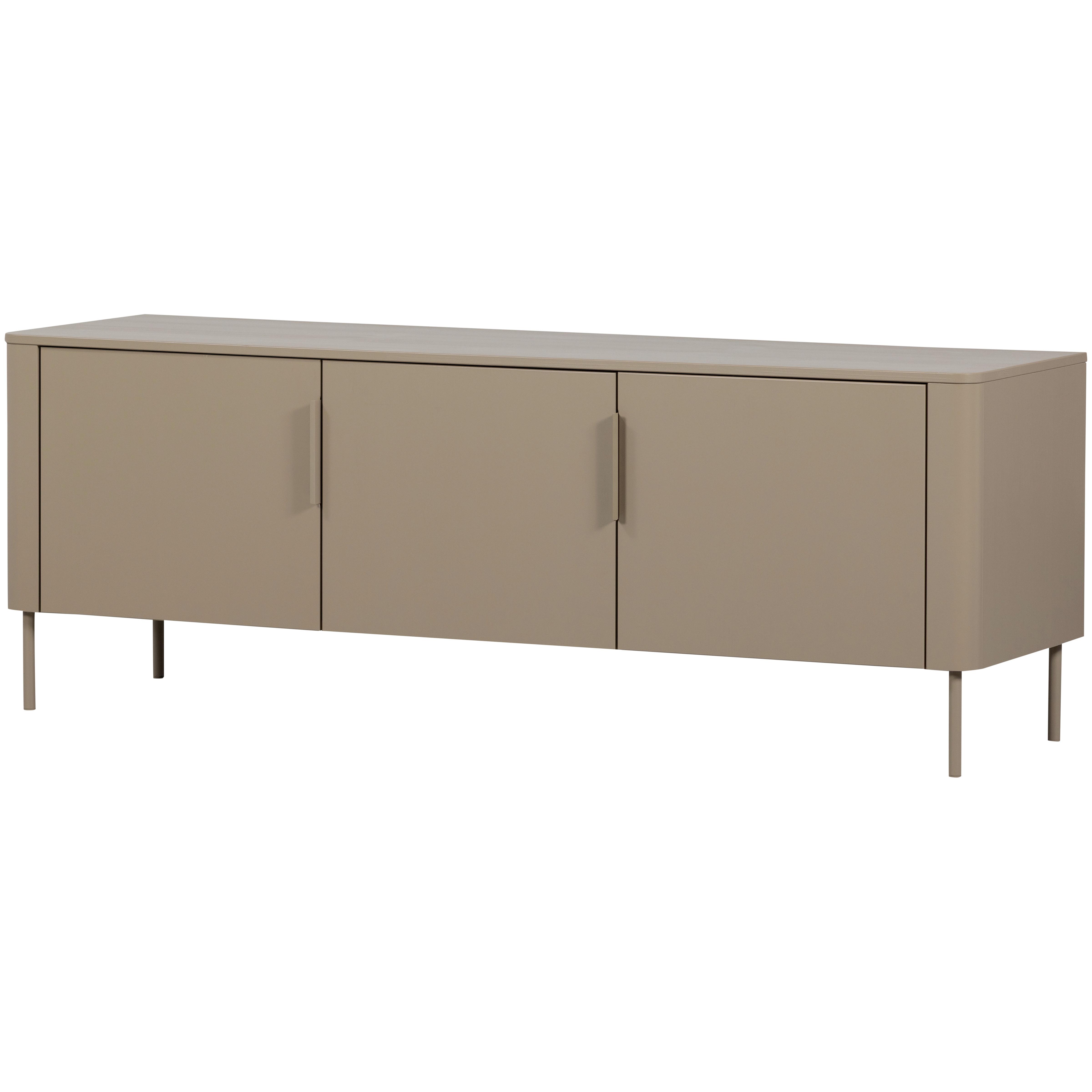 LOWBOARD Gunnar Schlammfarben B: 154cm - Schlammfarben, Design, Holz (154/56/44cm) - Livetastic
