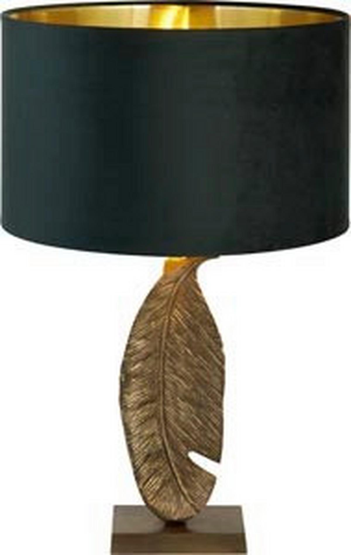 Tischleuchte Eu87841gr Lux & Belle - Messingfarben, LIFESTYLE, Metall (10/15/64cm)