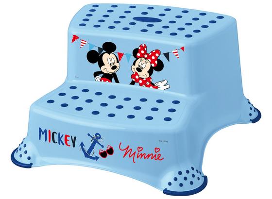 Tritthocker Igor Mickey - Blau/Hellblau, Kunststoff (40/37/21cm) - Disney Tritthocker Igor Mickey - Blau/Hellblau, Kunststoff (40/37/21cm) - Disney