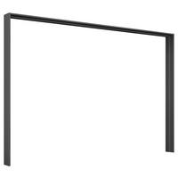 Paspartový rám MIAMI Š/V/H:cca 278/214/64cm - šedá, Moderní, kompozitní dřevo (278/214/64cm)