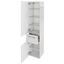 Hochschrank Farbo B. 40 cm Weiß - Weiß, Basics, Glas/Holzwerkstoff (40/180/35cm) - Livetastic Hochschrank Farbo B. 40 cm Weiß - Weiß, Basics, Glas/Holzwerkstoff (40/180/35cm) - Livetastic