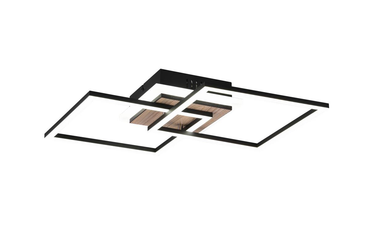 LED-Deckenleuchte R62793635 Giro - Braun, Basics, Kunststoff (57,5/35,5/8cm)
