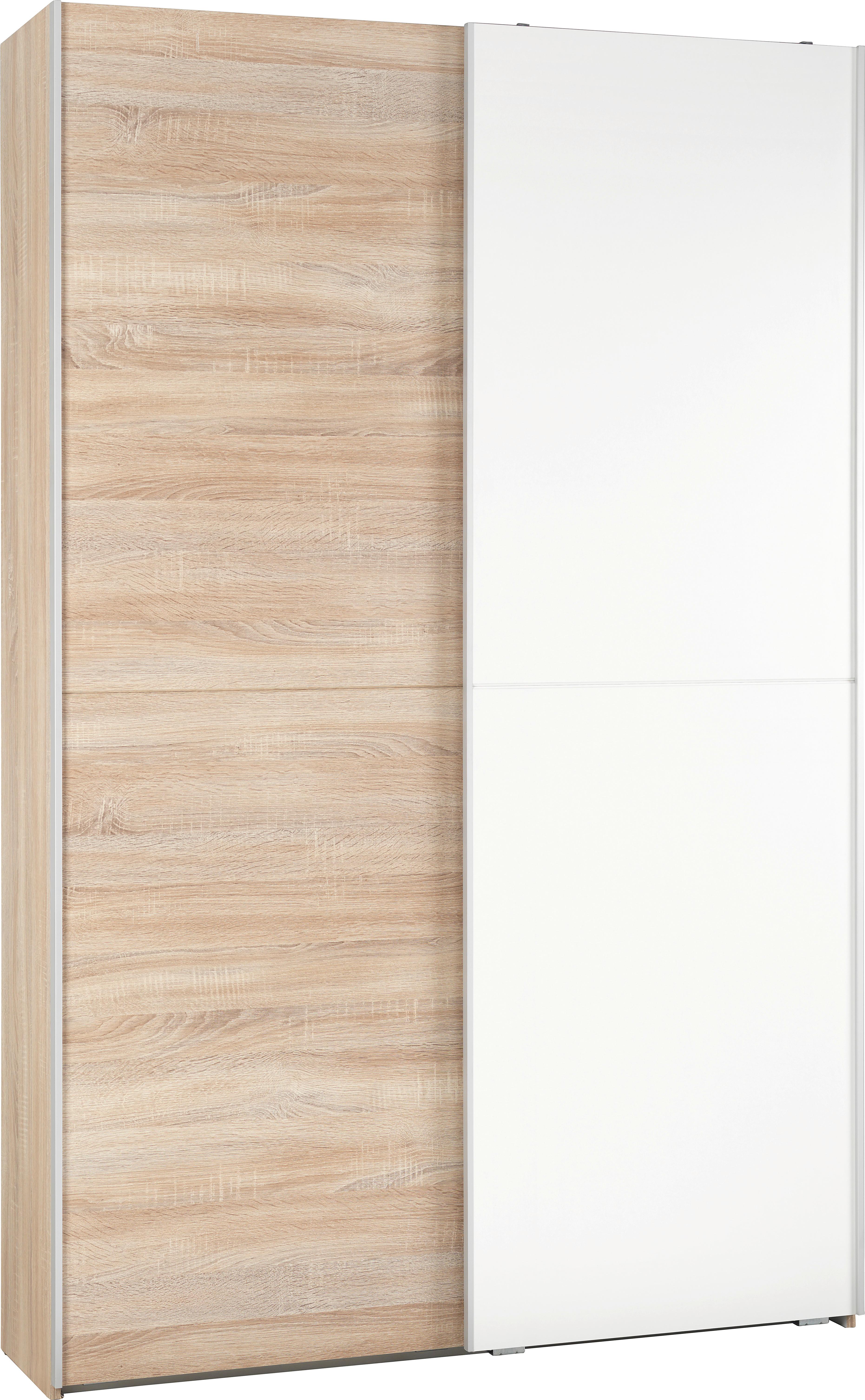Schwebetürenschrank  125cm Aladin Sonoma Eiche Dekor