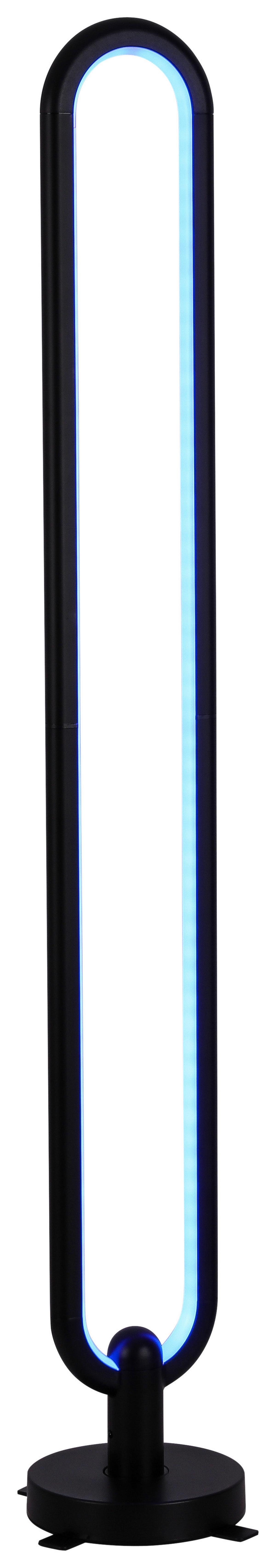 Stehleuchte Irma dimmbar Schwarz mit Farbwechsler - Schwarz, Design, Kunststoff (15,5/104,5cm) - Luca Bessoni