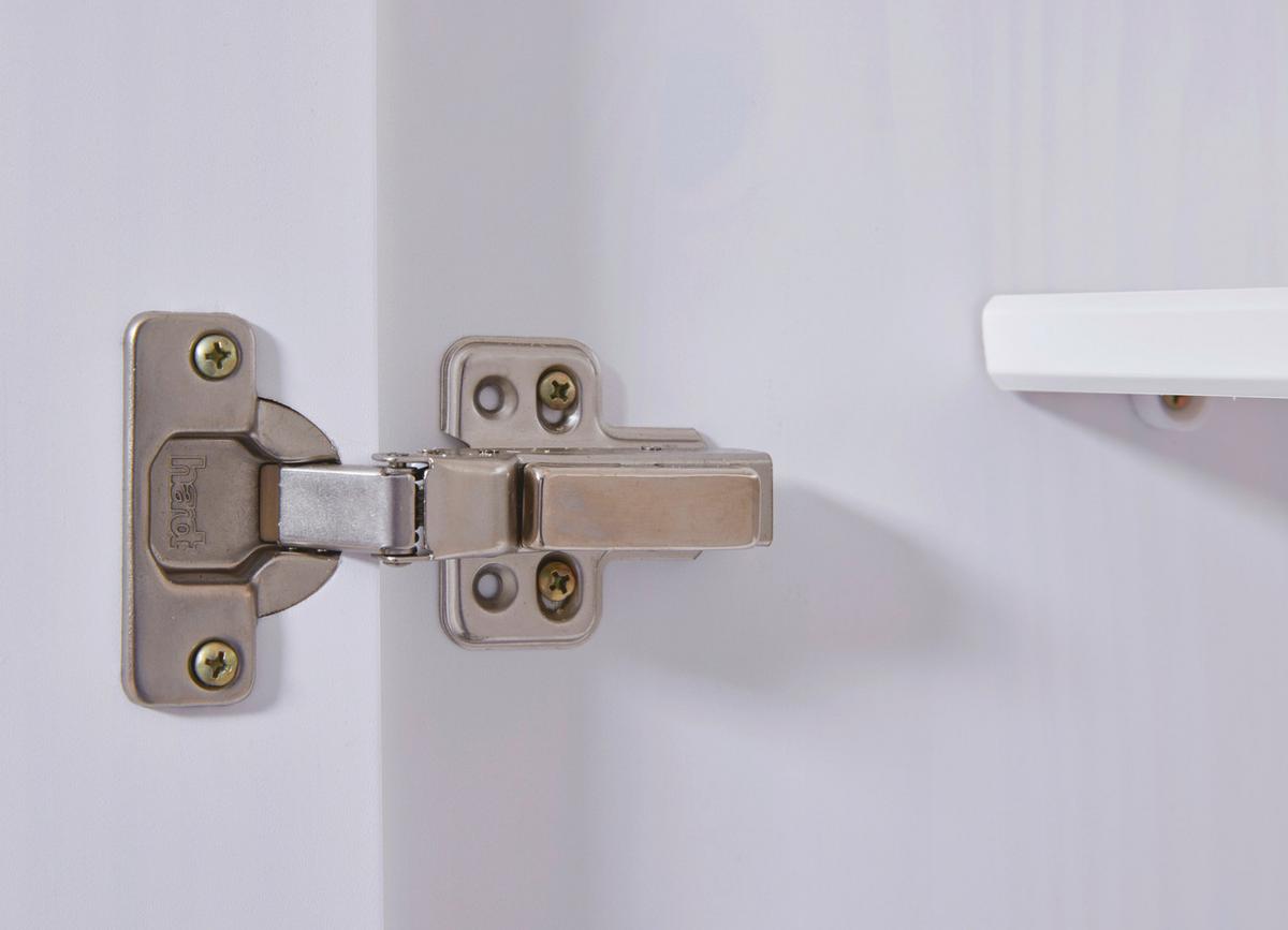 Einzelzimmer Vilmar Bastian Weiß 2-teilig - Weiß, MODERN, Holz - MID.YOU