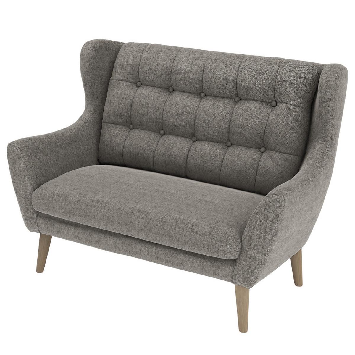 2-sitzer-sofa Henry, Dunkelgrau B: 144 Cm - (144/107/94cm)